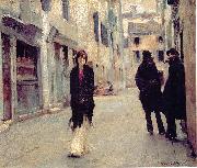 John Singer Sargent Street in Venice Germany oil painting artist